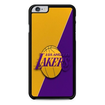 Los Angeles Lakers Carbon Logo iPhone 6 / 6S / 6 Plus / 6S Plus Case