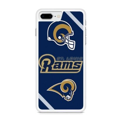 Los Angeles Rams NFL Logo iPhone 7 Plus / 8 Plus Case - Image 2