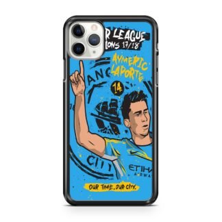 Manchester City FC Aymeric Laporte iPhone 12 / 12 Pro / 12 Pro Max / 12 Mini Case