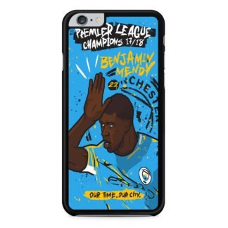 Manchester City FC Benjamin Mendy iPhone 6 / 6S / 6 Plus / 6S Plus Case