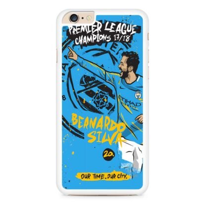 Manchester City FC Bernardo Silva iPhone 6 / 6S / 6 Plus / 6S Plus Case - Image 2