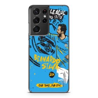 Manchester City FC Bernardo Silva Samsung Galaxy S21 / S21 Plus / S21 Ultra / S21 FE Case