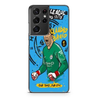 Manchester City FC Claudio Brave Samsung Galaxy S21 / S21 Plus / S21 Ultra / S21 FE Case