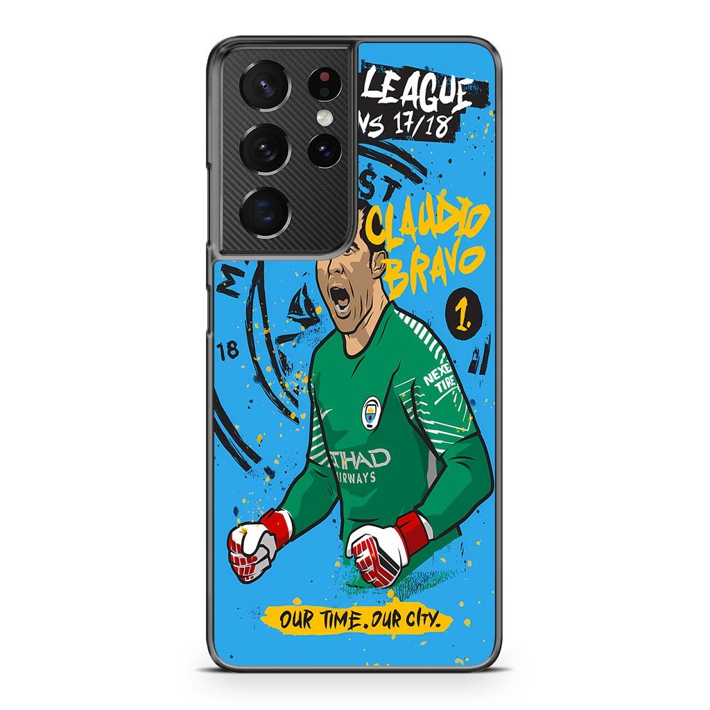 Manchester City FC Claudio Brave Samsung Galaxy S21 / S21 Plus / S21 Ultra / S21 FE Case