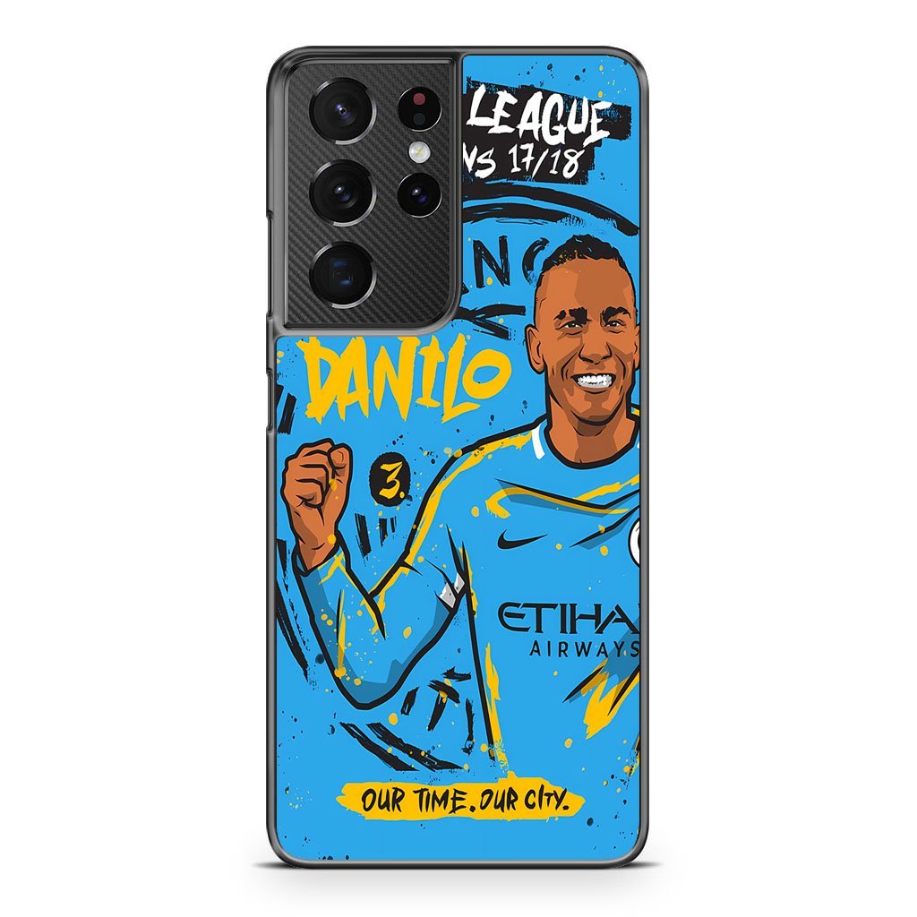Manchester City FC Danilo Samsung Galaxy S21 / S21 Plus / S21 Ultra / S21 FE Case