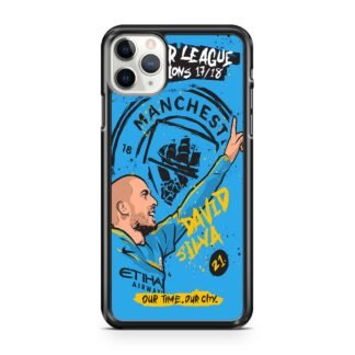 Manchester City FC David Silva iPhone 12 / 12 Pro / 12 Pro Max / 12 Mini Case