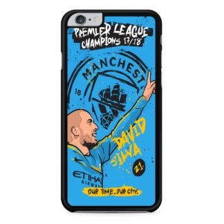 Manchester City FC David Silva iPhone 6 / 6S / 6 Plus / 6S Plus Case