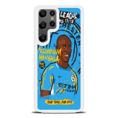 Manchester City FC Eliaquim Mangala Samsung Galaxy S25 / S25 Plus / S25 Ultra Case - Image 2