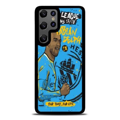 Manchester City FC Fabian Delph Samsung Galaxy S25 / S25 Plus / S25 Ultra Case