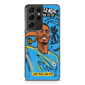 Manchester City FC Gabriel Jesus Samsung Galaxy S21 / S21 Plus / S21 Ultra / S21 FE Case