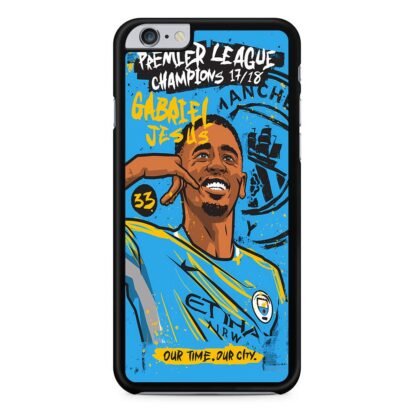 Manchester City FC Gabriel Jesus iPhone 6 / 6S / 6 Plus / 6S Plus Case