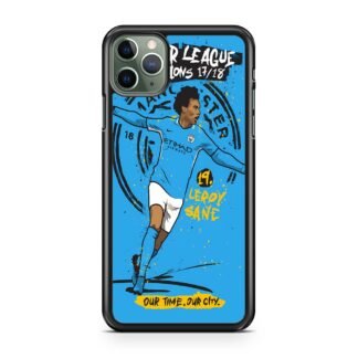 Manchester City FC Leroy Sane iPhone 11 / 11 Pro / 11 Pro Max Case