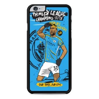 Manchester City FC Nicolas Otamendi iPhone 6 / 6S / 6 Plus / 6S Plus Case