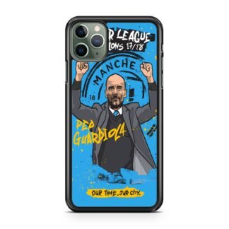 Manchester City FC Pep Guardiola iPhone 11 / 11 Pro / 11 Pro Max Case