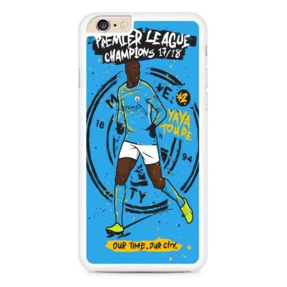 Manchester City FC Yaya Toure iPhone 6 / 6S / 6 Plus / 6S Plus Case - Image 2