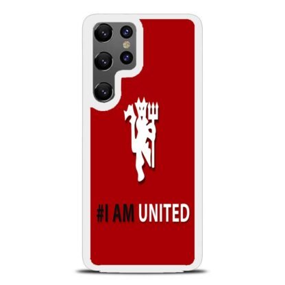 Manchester United I Am United Logo Samsung Galaxy S25 / S25 Plus / S25 Ultra Case - Image 2