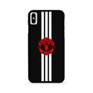 Manchester United Stripe Logo iPhone X / XR / XS / XS Max Case