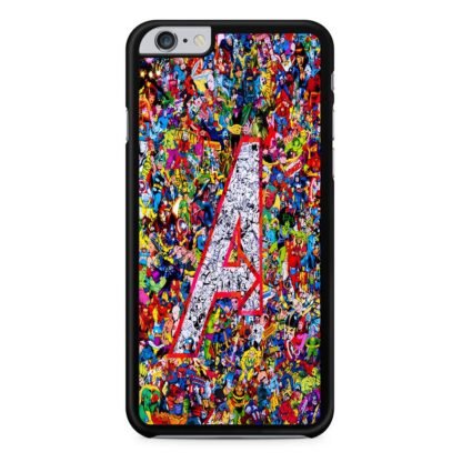 Marvel Avengers Logo Heroes Collage iPhone 6 / 6S / 6 Plus / 6S Plus Case