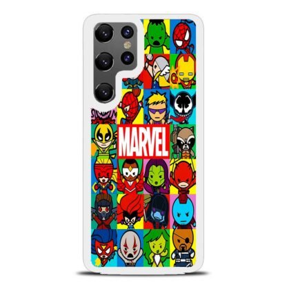 Marvel Mini Super Heroes Samsung Galaxy S25 / S25 Plus / S25 Ultra Case - Image 2