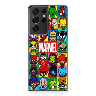 Marvel Mini Super Heroes Samsung Galaxy S21 / S21 Plus / S21 Ultra / S21 FE Case