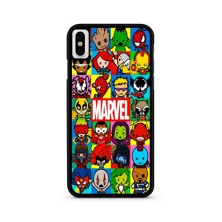 Marvel Mini Super Heroes iPhone X / XR / XS / XS Max Case