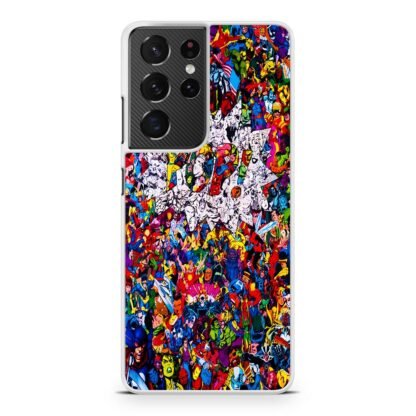 Marvel Pop All Hero Samsung Galaxy S21 / S21 Plus / S21 Ultra / S21 FE Case - Image 2