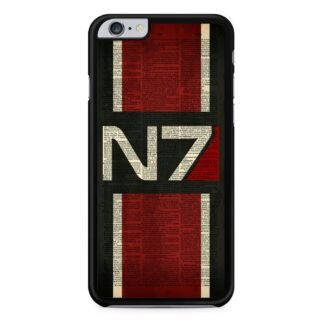Mass Effect N7 Text Cover iPhone 6 / 6S / 6 Plus / 6S Plus Case