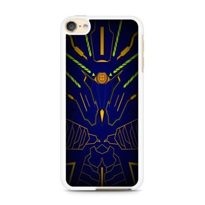 Mecha Blue Yelow Core Armor iPod Touch 6 / 7 Case - Image 2