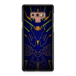 Mecha Blue Yelow Core Armor Samsung Galaxy Note 9 Case