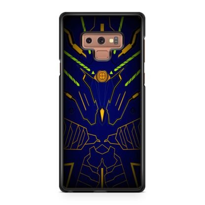 Mecha Blue Yelow Core Armor Samsung Galaxy Note 9 Case