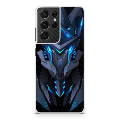 Mecha Dark Blue Core Armor Samsung Galaxy S21 / S21 Plus / S21 Ultra / S21 FE Case - Image 2