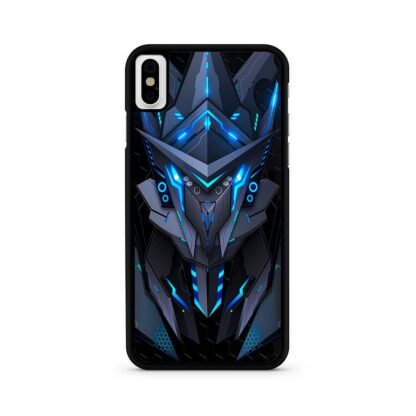 Mecha Dark Blue Core Armor iPhone X / XR / XS / XS Max Case