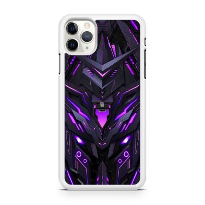 Mecha Dark Purple Armor Cover iPhone 12 / 12 Pro / 12 Pro Max / 12 Mini Case - Image 2