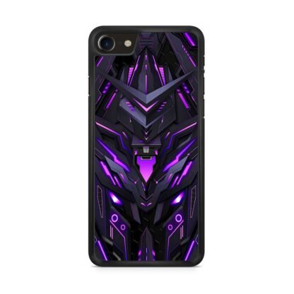 Mecha Dark Purple Armor Cover iPhone 7 / 8 / SE 2020 / SE 2022 Case