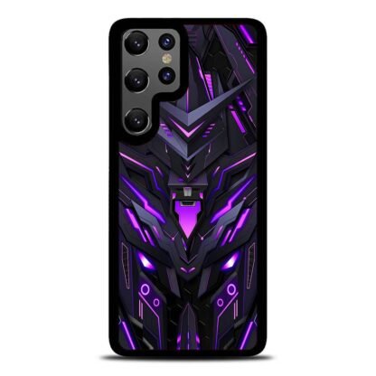 Mecha Dark Purple Armor Cover Samsung Galaxy S25 / S25 Plus / S25 Ultra Case