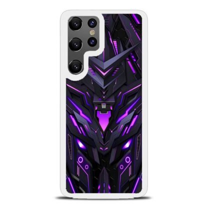 Mecha Dark Purple Armor Cover Samsung Galaxy S25 / S25 Plus / S25 Ultra Case - Image 2