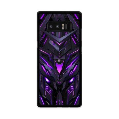 Mecha Dark Purple Armor Cover Samsung Galaxy Note 8 Case