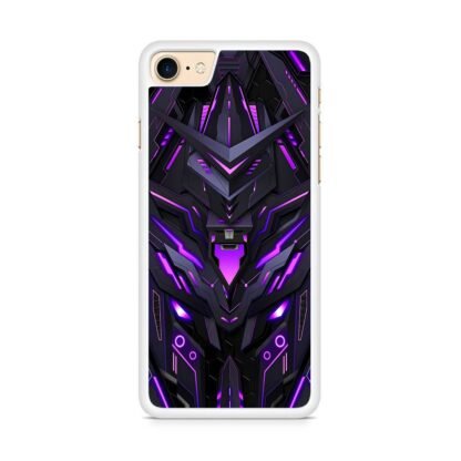 Mecha Dark Purple Armor Cover iPhone 7 / 8 / SE 2020 / SE 2022 Case - Image 2
