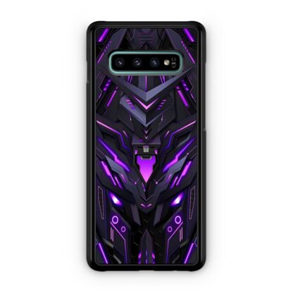 Mecha Dark Purple Armor Cover Samsung Galaxy S10 / S10e / S10 Plus / S10 5G Case