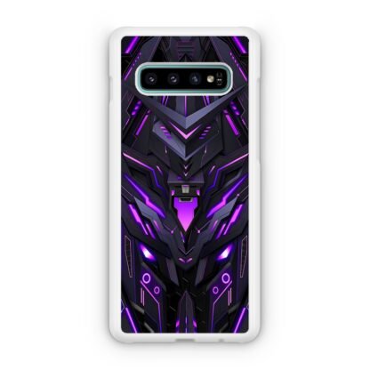 Mecha Dark Purple Armor Cover Samsung Galaxy S10 / S10e / S10 Plus / S10 5G Case - Image 2