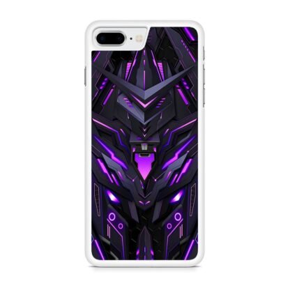 Mecha Dark Purple Armor Cover iPhone 7 Plus / 8 Plus Case - Image 2