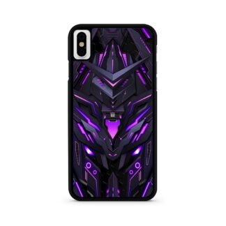 Mecha Dark Purple Armor Cover iPhone X / XR / XS / XS Max Case
