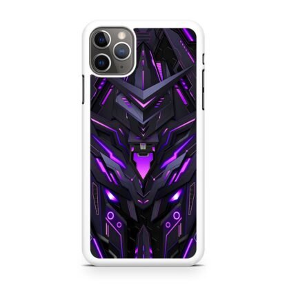 Mecha Dark Purple Armor Cover iPhone 15 / 15 Plus / 15 Pro / 15 Pro Max Case - Image 2