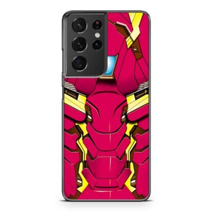 Mecha Red Armor Blue Core Samsung Galaxy S21 / S21 Plus / S21 Ultra / S21 FE Case