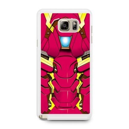 Mecha Red Armor Blue Core Samsung Galaxy Note 5 Case - Image 2