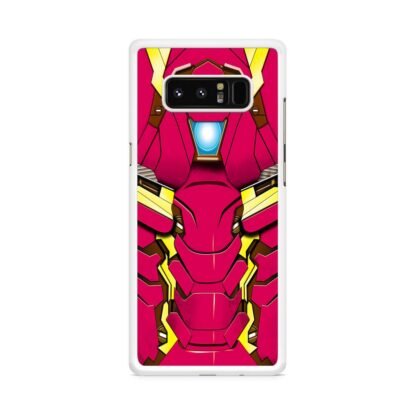 Mecha Red Armor Blue Core Samsung Galaxy Note 8 Case - Image 2