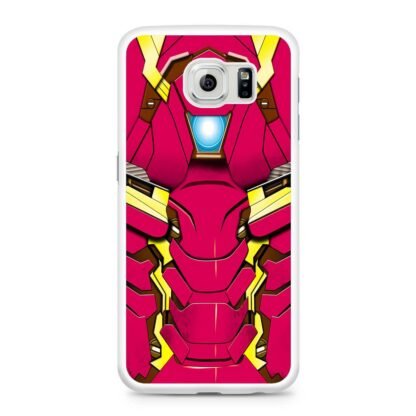 Mecha Red Armor Blue Core Samsung Galaxy S6 / S6 Edge / S6 Edge Plus Case - Image 2