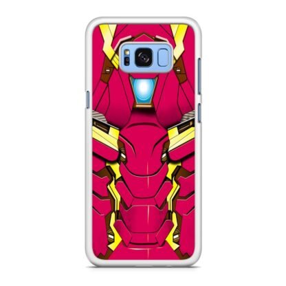 Mecha Red Armor Blue Core Samsung Galaxy S8 / S8 Plus Case - Image 2