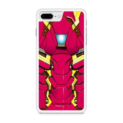 Mecha Red Armor Blue Core iPhone 7 Plus / 8 Plus Case - Image 2