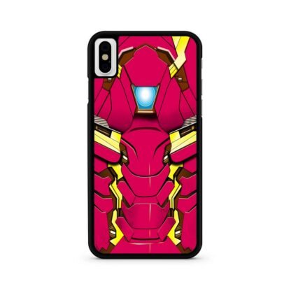 Mecha Red Armor Blue Core iPhone X / XR / XS / XS Max Case